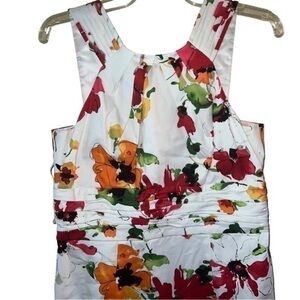 ▶️ Andre Oliver ◀️ Floral sleeveless dress